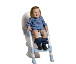 Orinales Bebé^Thermobaby Reductor Baño con Escalón Kiddyloo Azul