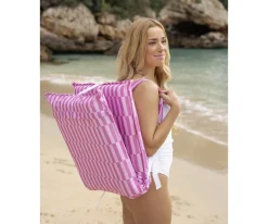 Flotadores Niños^Flamingueo Respaldo Plegable Playa Rosa Blake