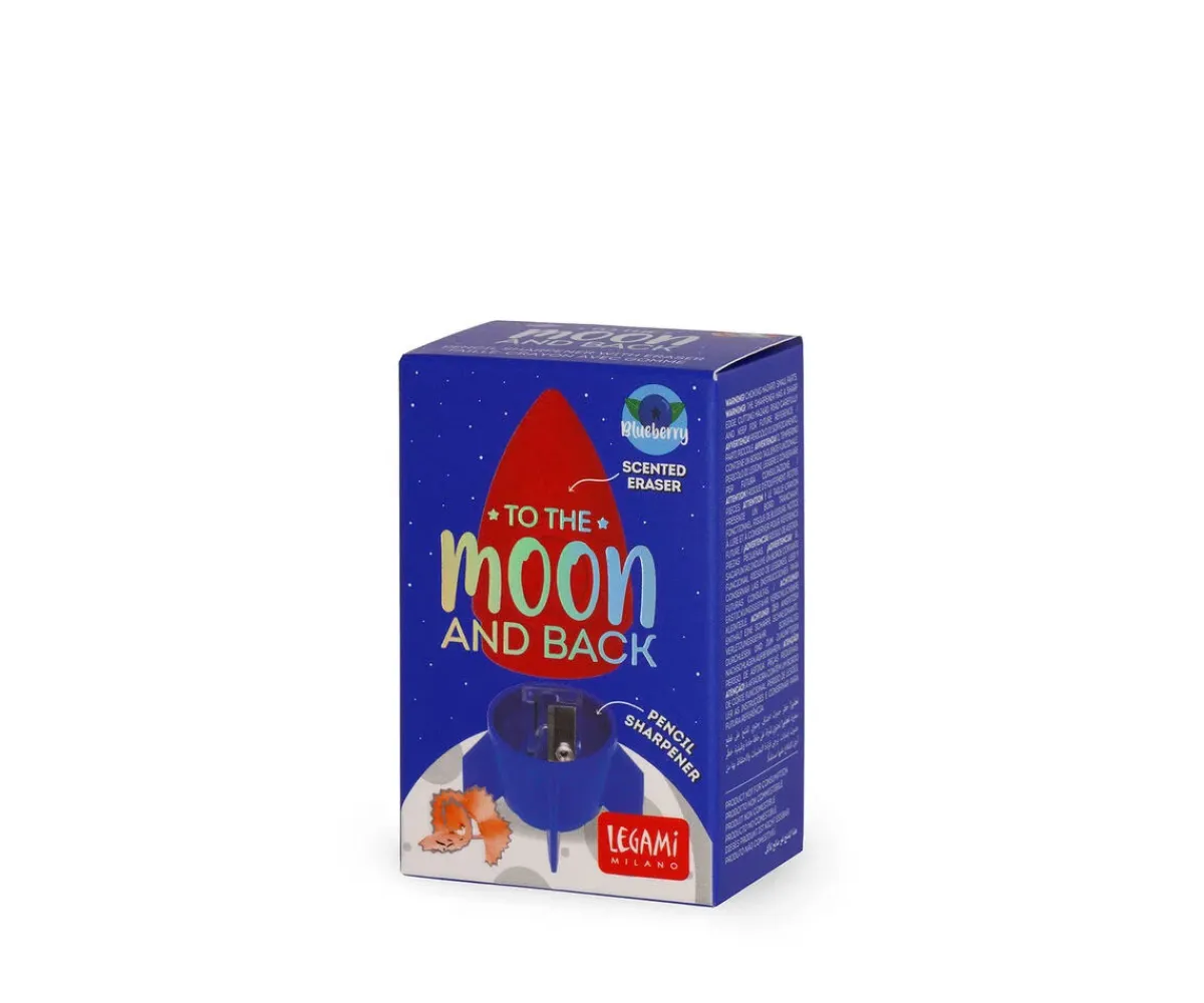 Material Escolar^Legami Sacapuntas con Goma Cohete Space