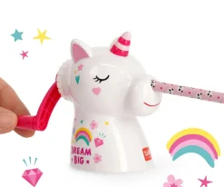 Manualidades Para Niños^Legami Sacapuntas de Manivela Unicornio