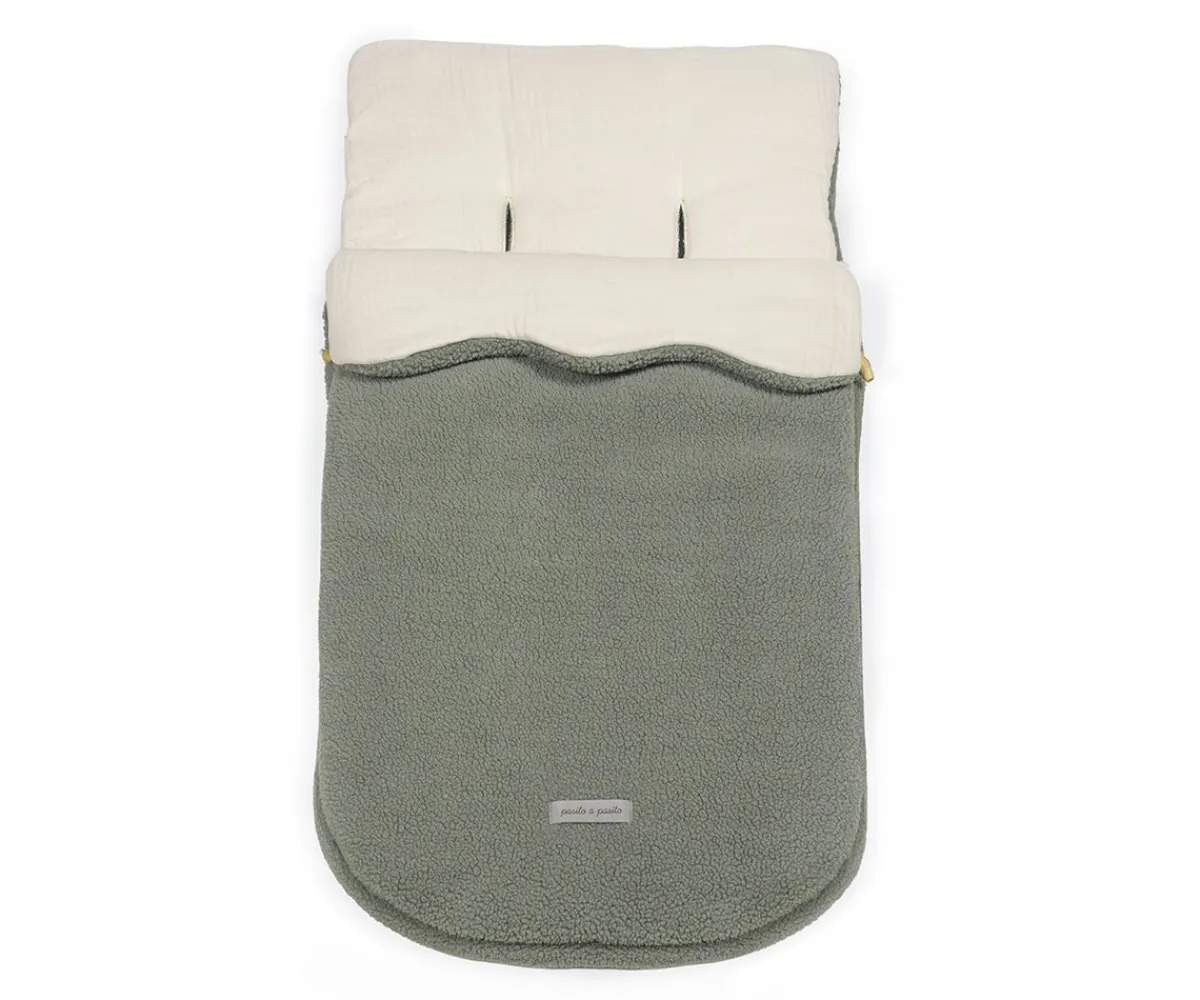 Sacos Carro Bebé^Pasito a Pasito Saco Arrullo Bebé con Capucha Teddy Paddington Verde