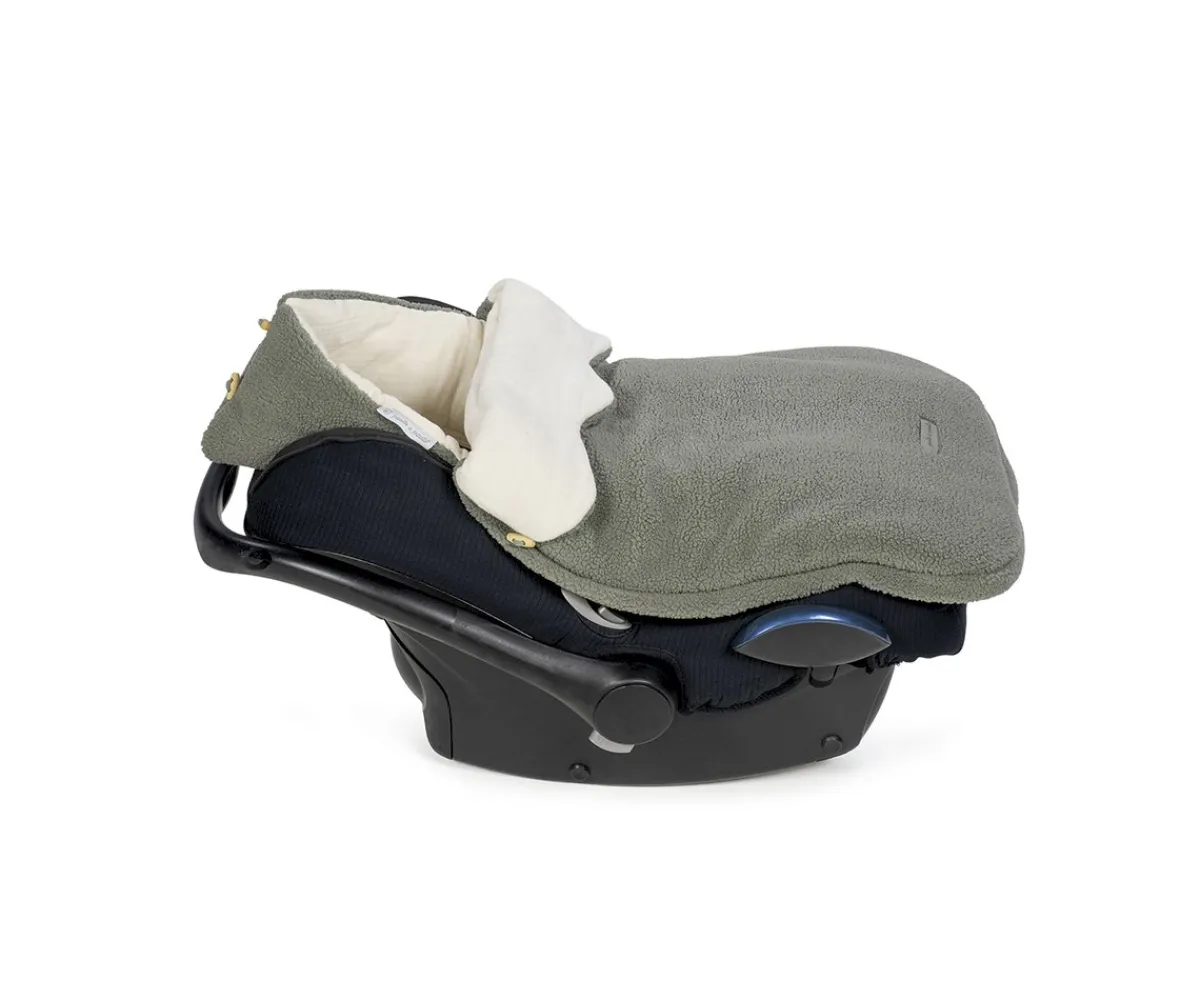 Sacos Carro Bebé^Pasito a Pasito Saco Arrullo Bebé con Capucha Teddy Paddington Verde