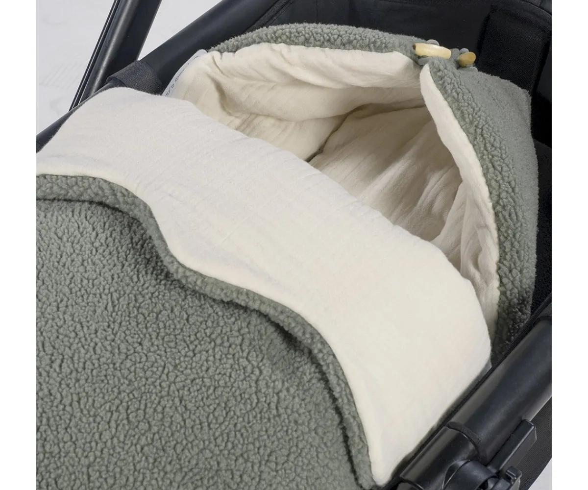 Sacos Carro Bebé^Pasito a Pasito Saco Arrullo Bebé con Capucha Teddy Paddington Verde