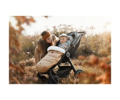 Sacos Carro Bebé^Petite&Mars Saco Carro Bebé 4 en 1 Comfy Rose Petal