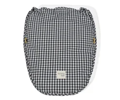 Sacos Carro Bebé^Walking Mum Saco Cuco 2 en 1 I Love Vichy Negro Entretiempo