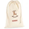 Sacos Navidad Personalizados^Tutete Saco Grande NOMBRE Personalizado Rudolph