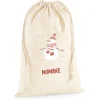 Sacos Navidad Personalizados^Tutete Saco Grande NOMBRE Personalizado Snowman
