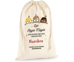 Sacos Navidad Personalizados^Tutete Saco Grande Personalizado para Regalos Reyes Magos 2021