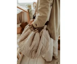 Best Saco Organic Noomad SOFT Reversible Stripes Blue Niños Juguetes Para Recién Nacidos|Juguetes Bebé 6 Meses