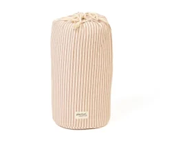 Clearance Saco Organic Noomad SOFT Reversible Stripes Brown Niños Juguetes Para Niños De Un Año|Juguetes Para Recién Nacidos