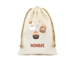 Sacos Navidad Personalizados^Tutete Saco Pequeño NOMBRE Personalizado Reyes Magos