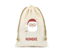 Sacos Navidad Personalizados^Tutete Saco Pequeño NOMBRE Personalizado Santa