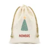 Sacos Navidad Personalizados^Tutete Saco Pequeño NOMBRE Personalizado Christmas Tree
