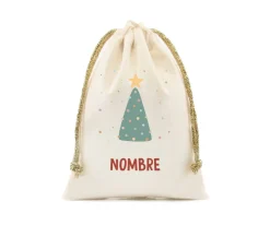 Sacos Navidad Personalizados^Tutete Saco Pequeño NOMBRE Personalizado Christmas Tree