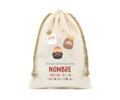 Sacos Navidad Personalizados^Tutete Saco Pequeño Personalizado Reyes Magos