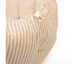 Online Saco Coco Bloom Orgánico Stripes Blue Niños Juguetes Bebé 6 Meses|Organizadores De Juguetes