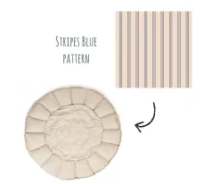 Online Saco Coco Bloom Orgánico Stripes Blue Niños Juguetes Bebé 6 Meses|Organizadores De Juguetes