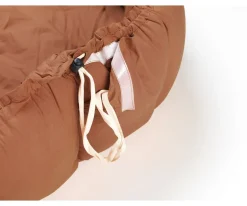 New Saco Coco Bloom Orgánico Tawny Brown Niños Manta Actividades Bebé|Juguetes Para Recién Nacidos