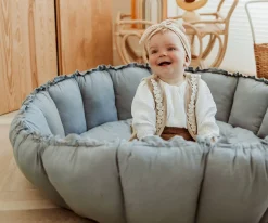 Discount Saco Coco Bloom Orgánico Dusty Blue Niños Juguetes Para Recién Nacidos|Juguetes Más Recomendados