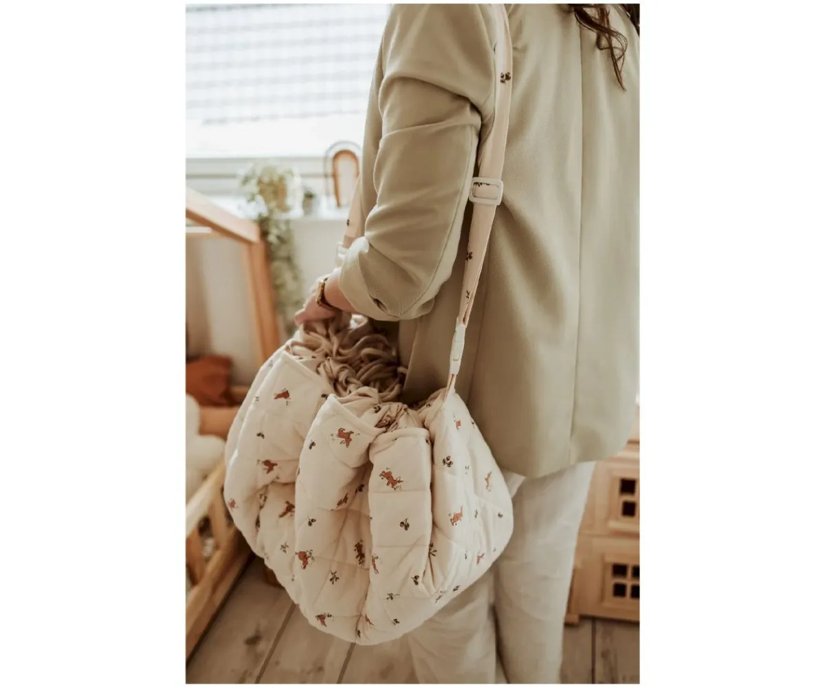 Saco Noomad Organic SOFT Reversible Rabbit Niños Juguetes Bebé 6 Meses|Juguetes Para Niños De Un Año