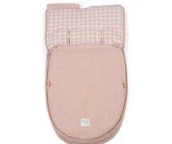 Sacos Carro Bebé^Walking Mum Saco Portabebé 2 en 1 I Love Vichy Rosa