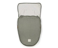 Sacos Carro Bebé^Walking Mum Saco Portabebé 2 en 1 Lunares Poppy Moss Verano