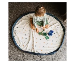 Saco Reversible Noomad Confetti Organizadores|Organizadores De Juguetes