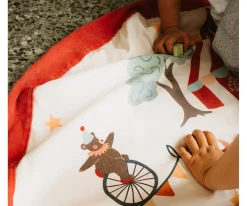 Saco Reversible Noomad Circus Niños Organizadores De Juguetes|Organizadores