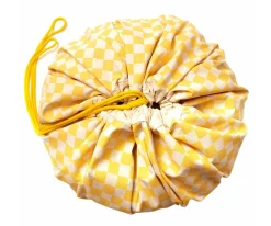 Best Saco Reversible Noomad Vichy Yellow Organizadores|Alfombras Infantiles