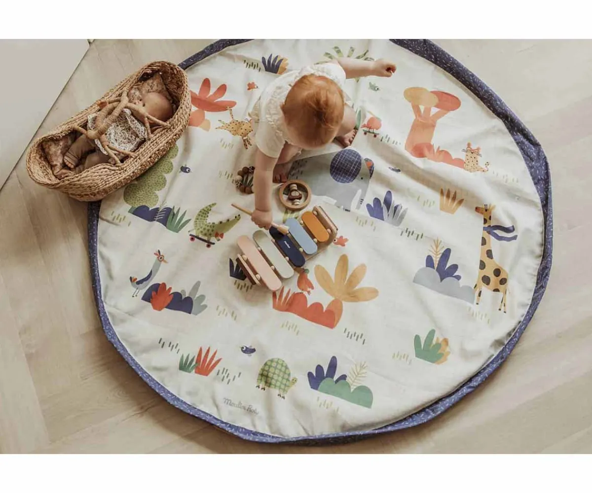 Saco Reversible Noomad Moulin Roty Toupitis Organizadores|Bolsas De Playa