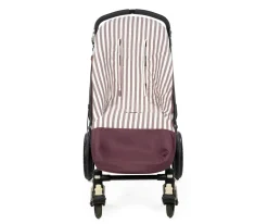 Sacos Carro Bebé^Pasito a Pasito Saco Silla Entretiempo Cherry Rayas