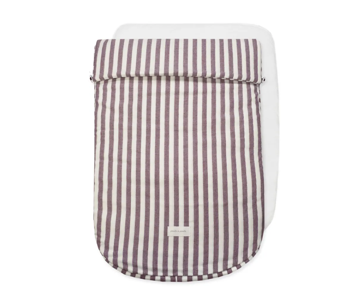 Sacos Carro Bebé^Pasito a Pasito Saco Silla Entretiempo Cherry Rayas