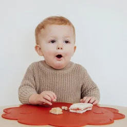 Salvamanteles Infantiles^We Might Be Tiny Salvamanteles Silicona Jelly Teja