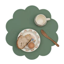 Salvamanteles Infantiles^We Might Be Tiny Salvamanteles Silicona Jelly Sage