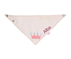 Secababitas^Tutete Textil Secababitas Piqué Corona Rosa Personalizable