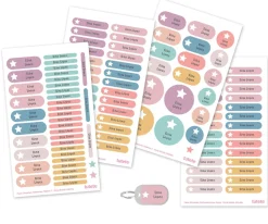 Sale Sello Personalizado Estrella + Combinado Termo y Pegatinas Nordic Estrella Colecciones Vuelta Al Cole|Etiquetas Personalizadas