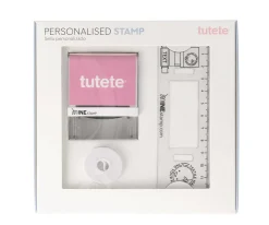 Sello Personalizado Fantastic Girl + Cinta Blanca para Ropa Oscura Colecciones Vuelta Al Cole|Sellos Personalizados