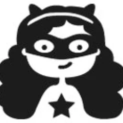 Sello Personalizado Fantastic Girl + Cinta Blanca para Ropa Oscura Colecciones Vuelta Al Cole|Sellos Personalizados