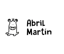 Colecciones Vuelta Al Cole^Sellos Tutete Sello Personalizado Monstruo 3 + Cinta Blanca para Ropa Oscura