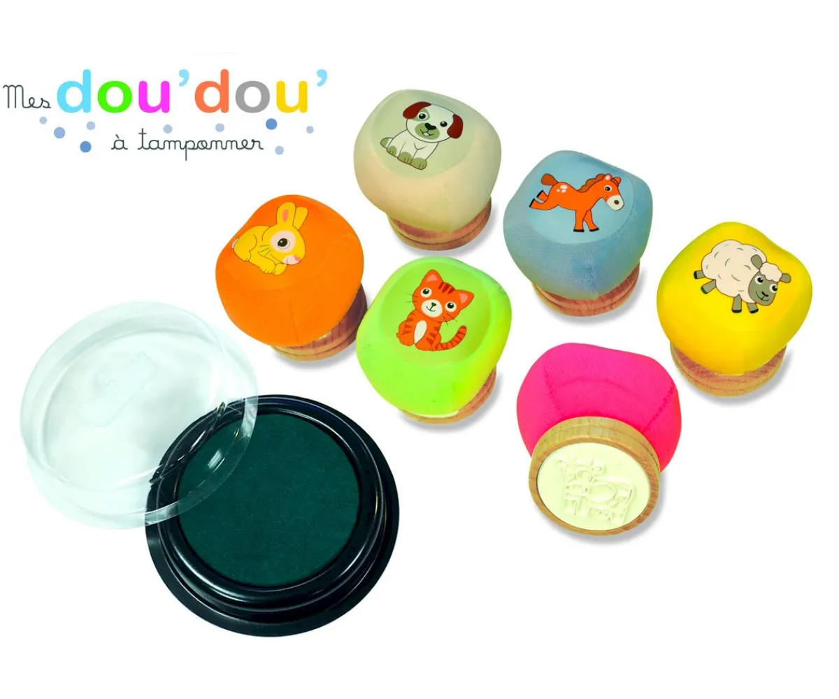 Juguetes Para Niños De Un Año^Crealign Sellos Dou Dou Animales