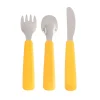 Cubiertos Infantiles^We Might Be Tiny Set 3 Cubiertos Feedie Amarillo