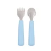 Cubiertos Infantiles^We Might Be Tiny Set 2 Cubiertos Feedie Azul Empolvado