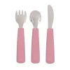 Cubiertos Infantiles^We Might Be Tiny Set 3 Cubiertos Feedie Dusty Rose