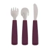 Cubiertos Infantiles^We Might Be Tiny Set 3 Cubiertos Feedie Plum