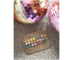 Pintura De Uñas, Brillos Y Tattoos^Ratatam Set 12 Pares Pendientes Autoadhesivos