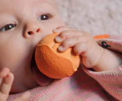 Clearance Set 3 Pelotas Sensoriales, Mordedor y Juguete de Baño Fruit Salad Niños Juguetes Para Niños De Un Año|Juguetes Para Recién Nacidos