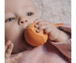 Clearance Set 3 Pelotas Sensoriales, Mordedor y Juguete de Baño Fruit Salad Niños Juguetes Para Niños De Un Año|Juguetes Para Recién Nacidos