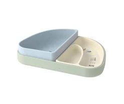 Vajilla Infantil^Lassig Set 3 Platos Silicona Happy Fruits Lemon