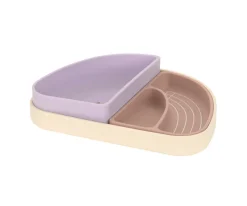 Vajilla Infantil^Lassig Set 3 Platos Silicona Tiny Team Cat