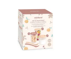 Hot Set 12 Recipientes Herméticos Hermisized Valencia Fiambreras Infantiles|Cajas De Almuerzo